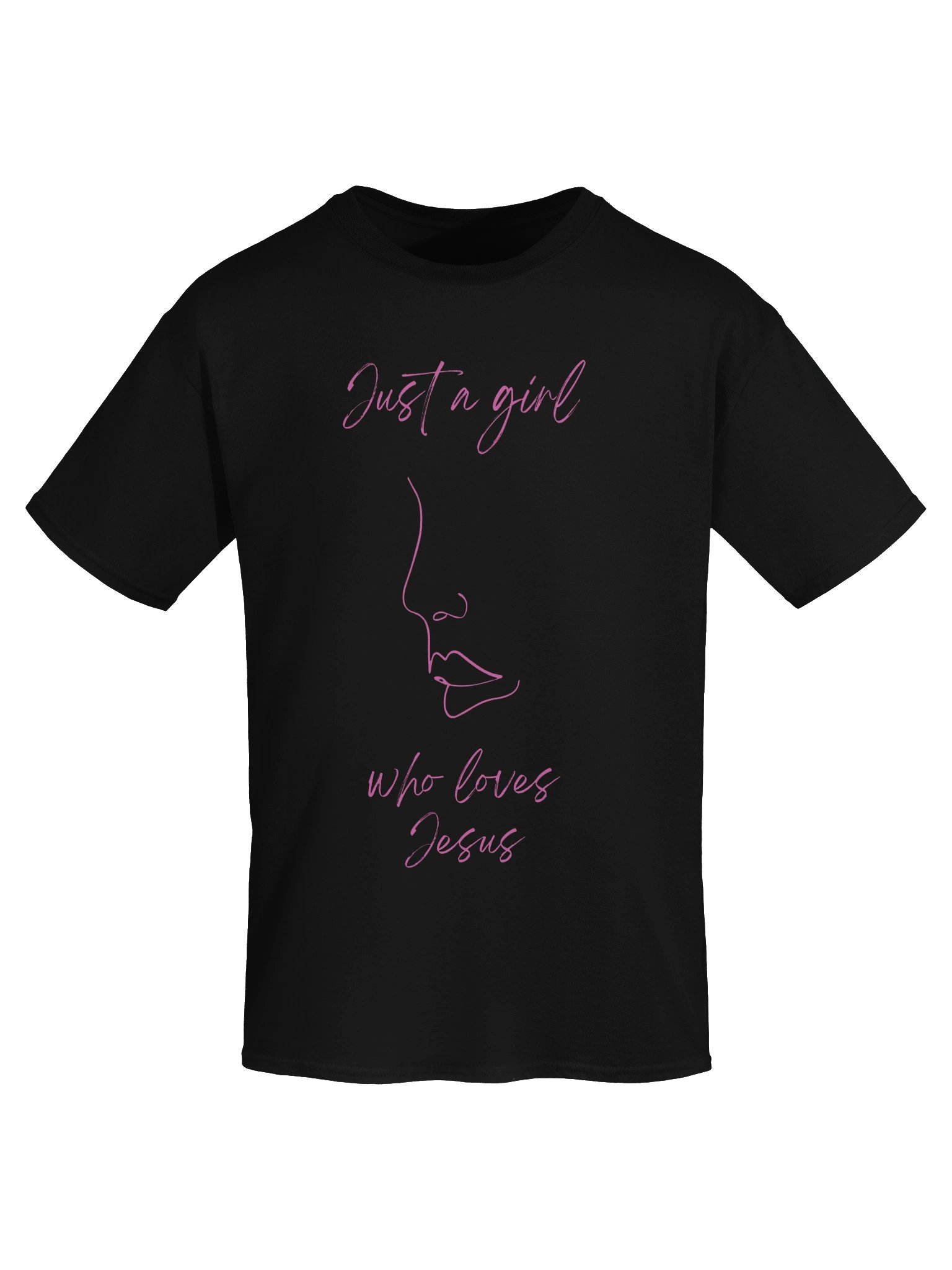 Just a Girl Who Loves Jesus Christian Women’s T-Shirt product image (7)