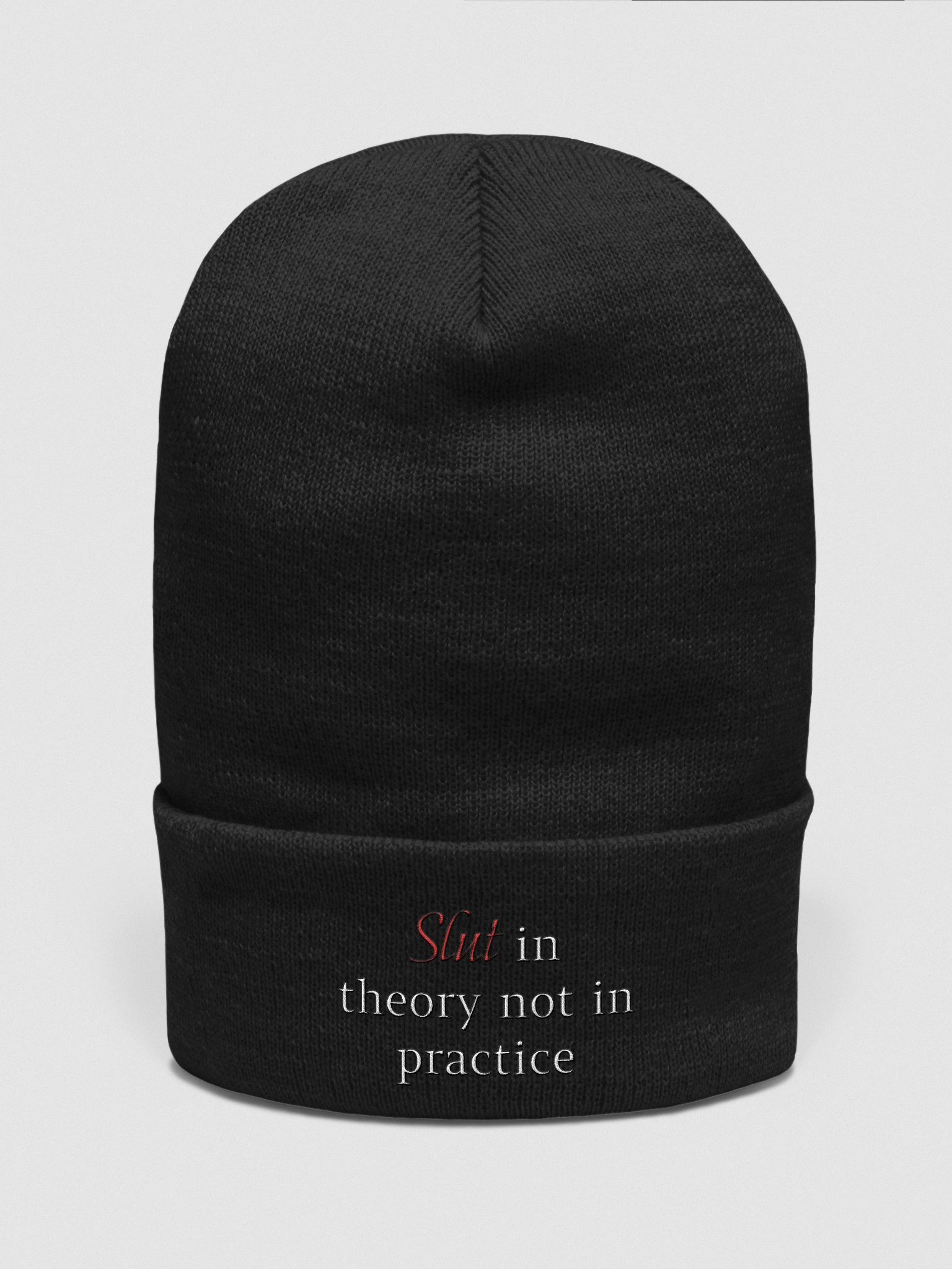 Slut in Theory Beanie product image (2)
