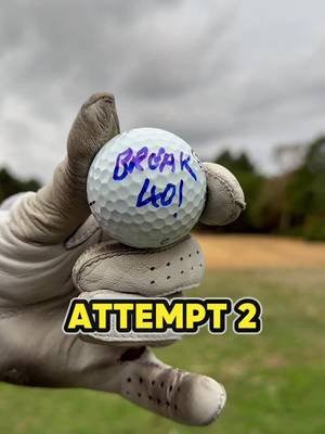 Did I Break 40!?  second attempt and a real rollercoaster!  #golf #golfcourse #golfer #golfing #break40 