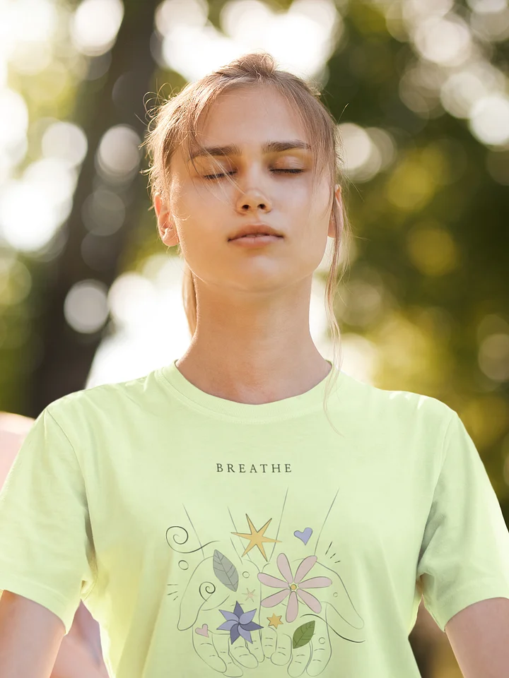 Breathe Yoga/ Meditation Women's Tee product image (1)