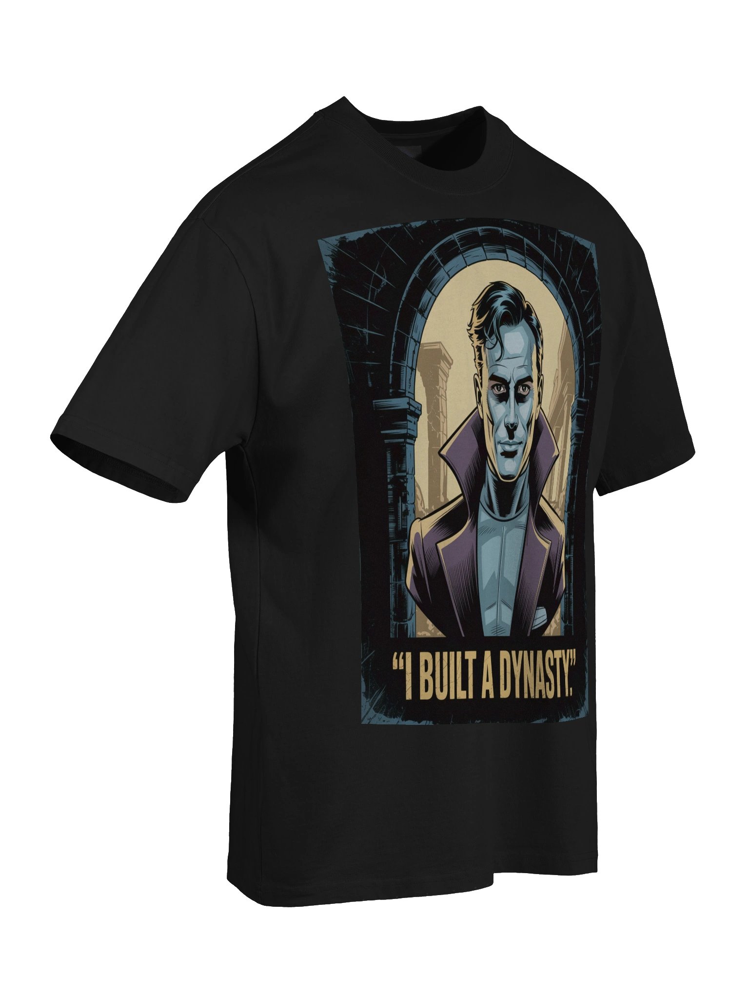 I Built a Dynasty: Ozymandias Inspired Oversized Faded T-Shirt product image (8)