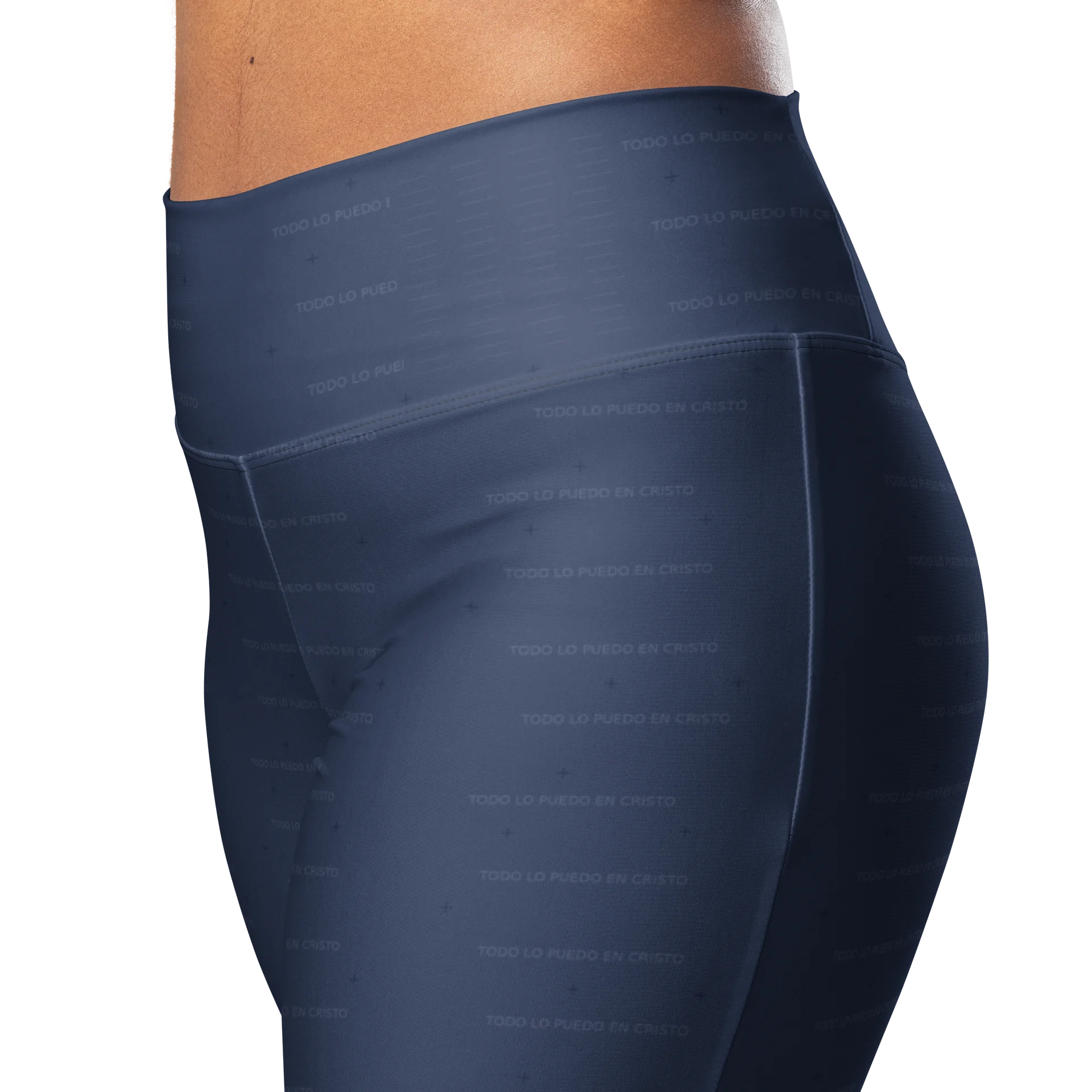 Flare Leggings — Women Who Lift (Navy) product image (6)