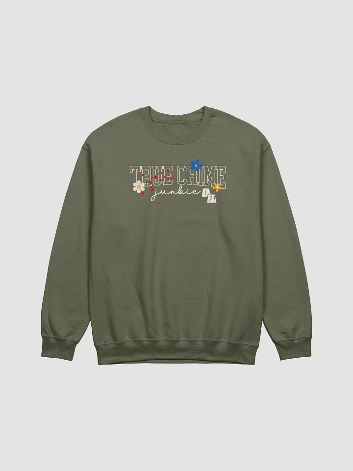 True Crime Junkie Retro Sweatshirt product image (2)