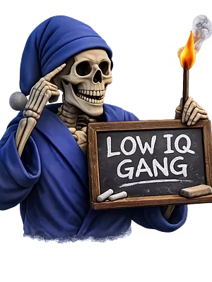 ''Low IQ Gang'' Stainless Steel Tumbler product image (2)