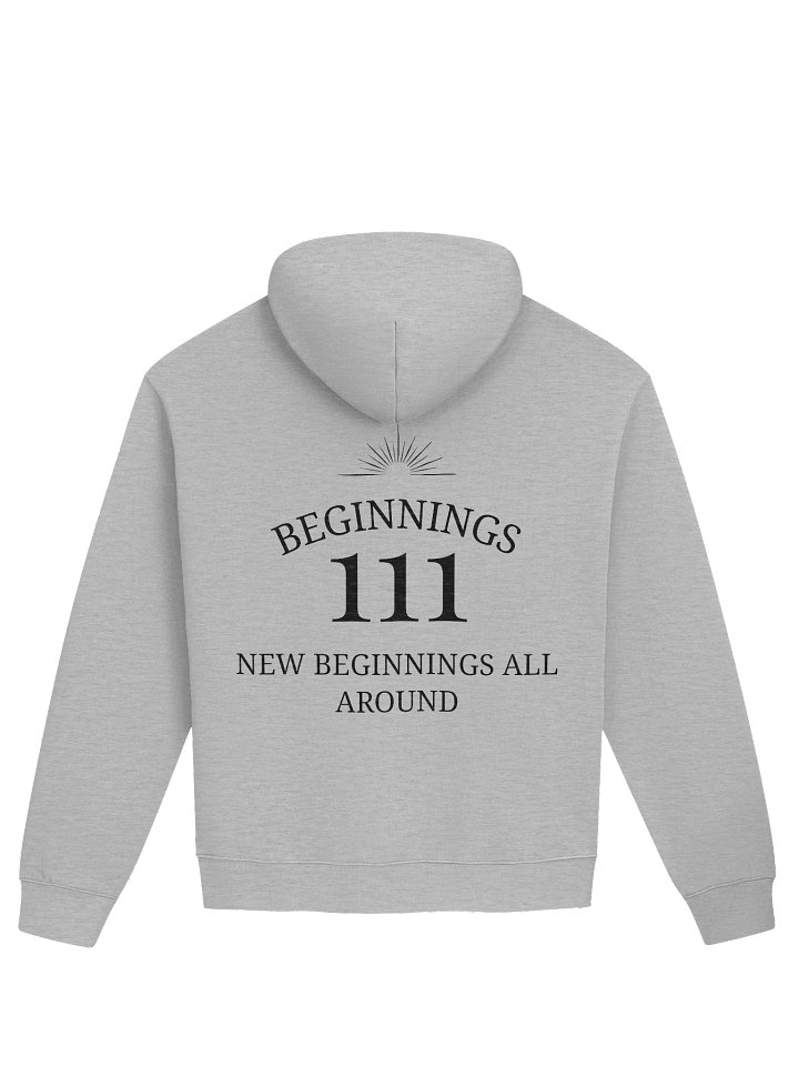 Cozy Vibes Oversized Hoodie - 111 — New beginnings all around product image (1)