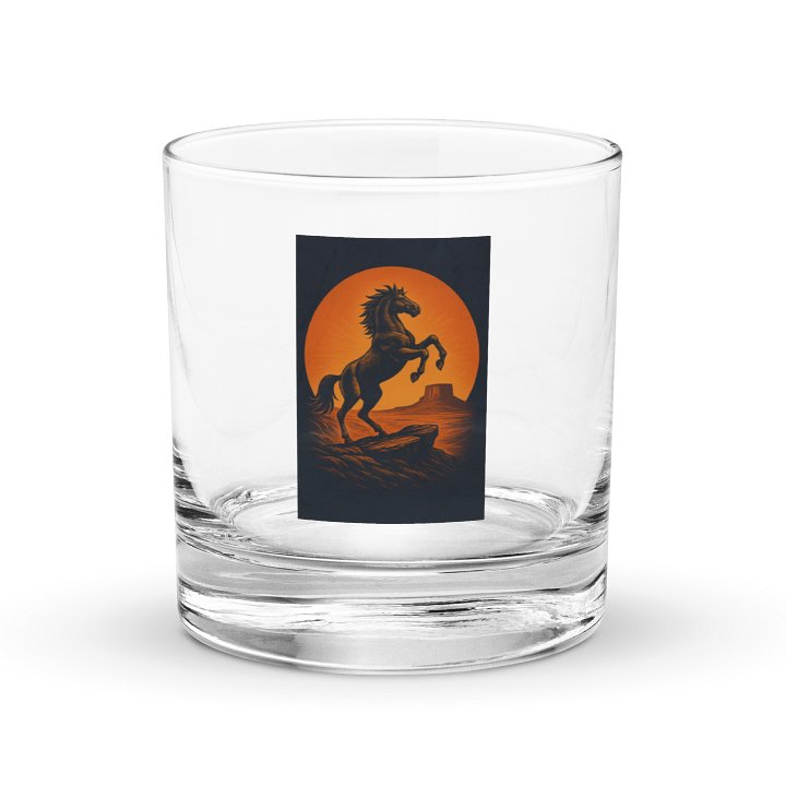 WILD HORSE IN SUNSET product image (1)