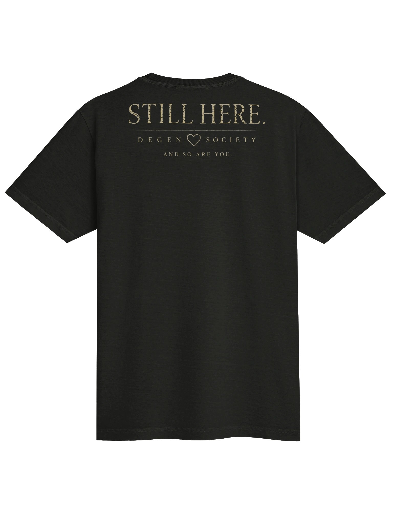 DEGEN SOCIETY – Still Here Oversized Tee product image (2)