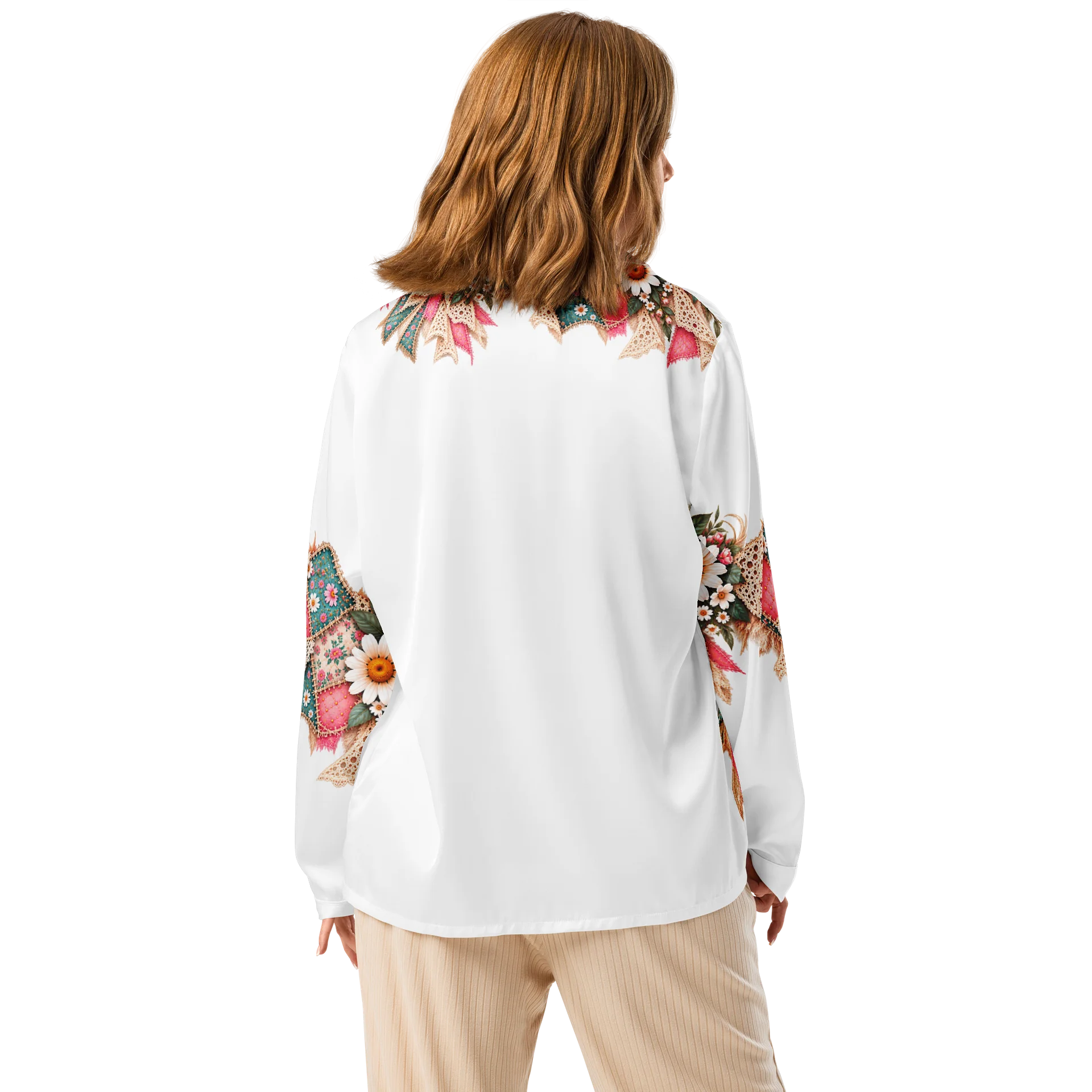 Lil’ Daisy Patchwork Dreams Pajama Top product image (2)