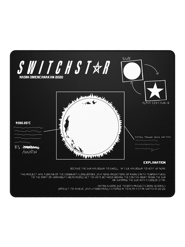 DESKMAT | SWITCHSTAR (BLACK EDITION) product image (2)
