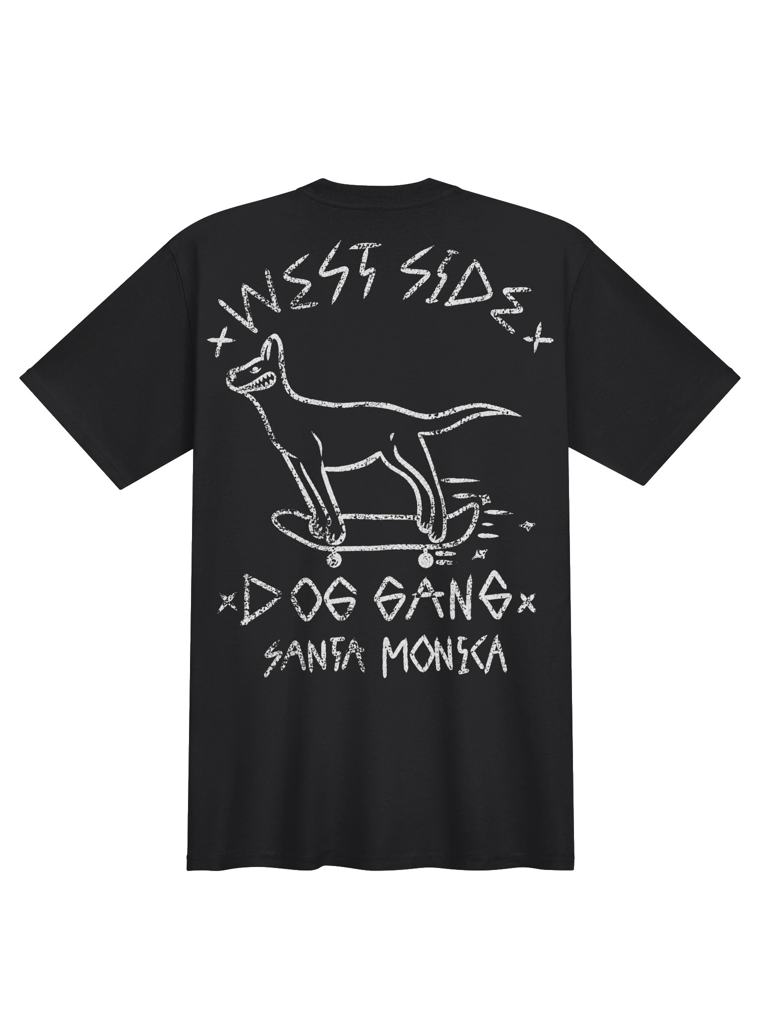 SKATE TEE // Black product image (1)