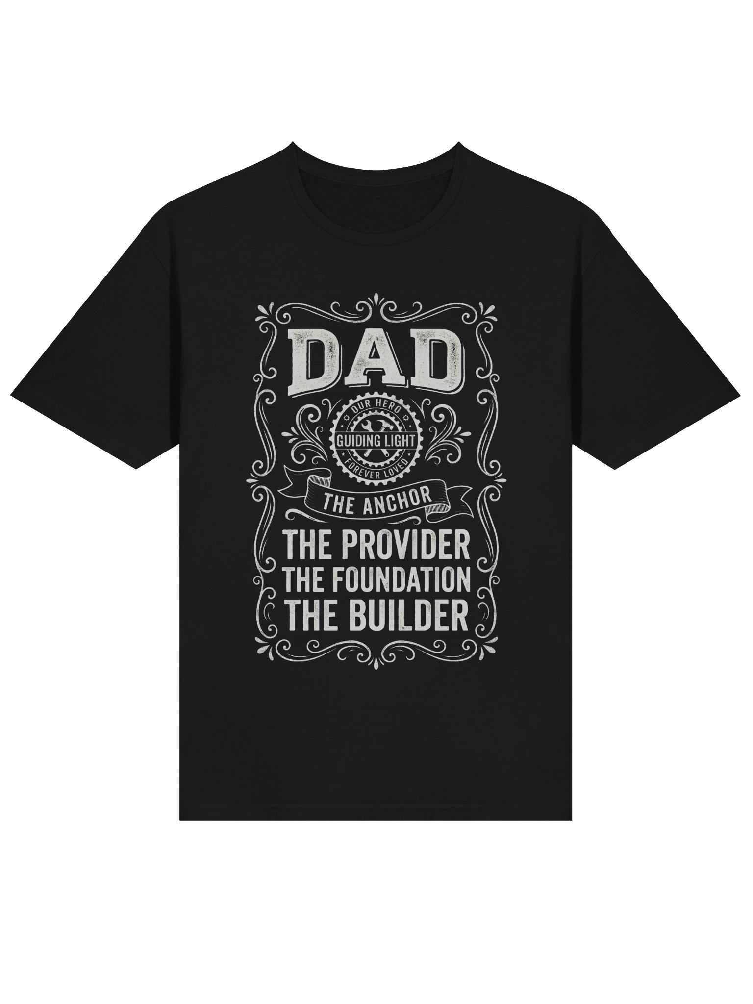 Dad Our Hero Guiding Light Forever Loved T-Shirt product image (11)