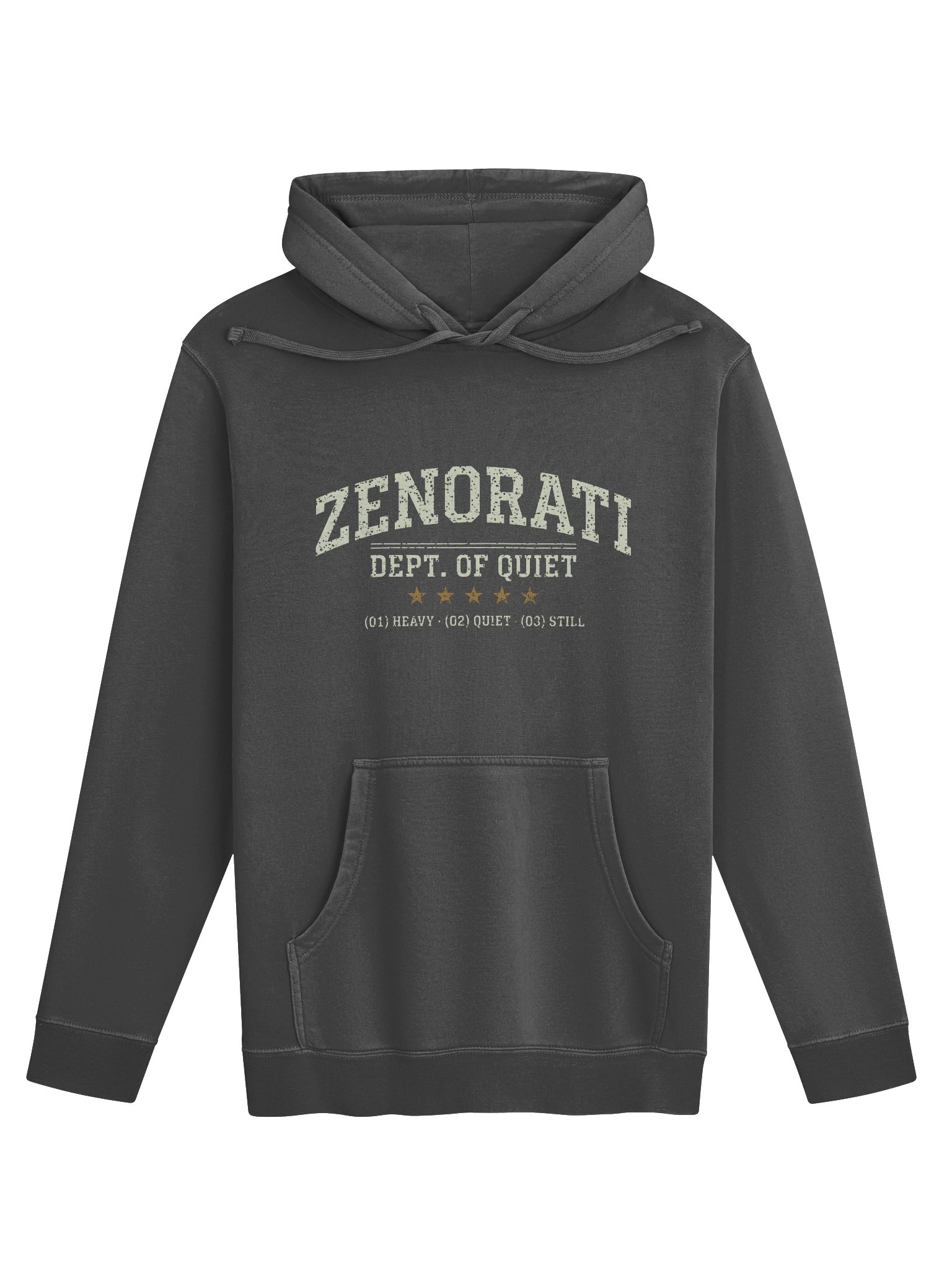 Dept. of Quiet Heavyweight Hoodie | Zenorati product image (3)