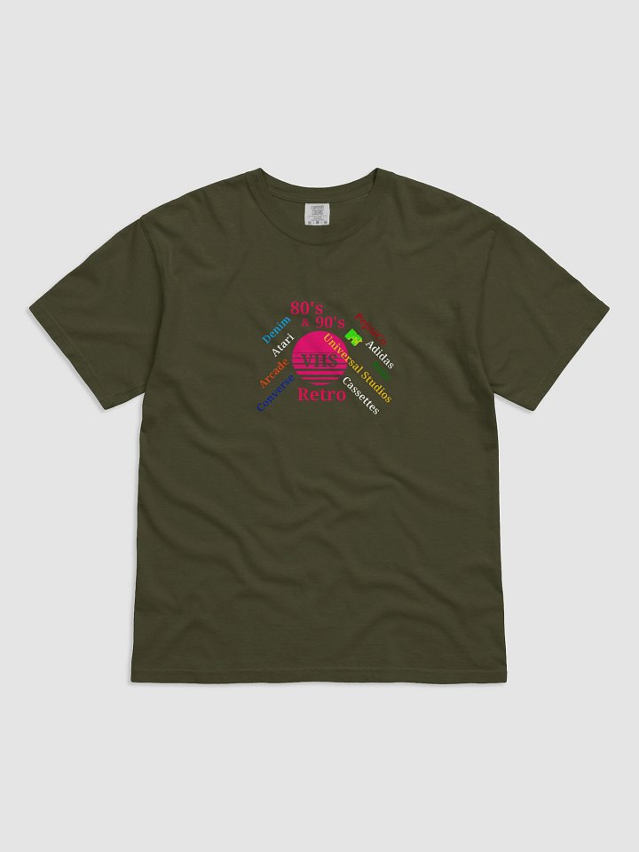 Retro Vibes VHS Circle T-Shirt product image (1)