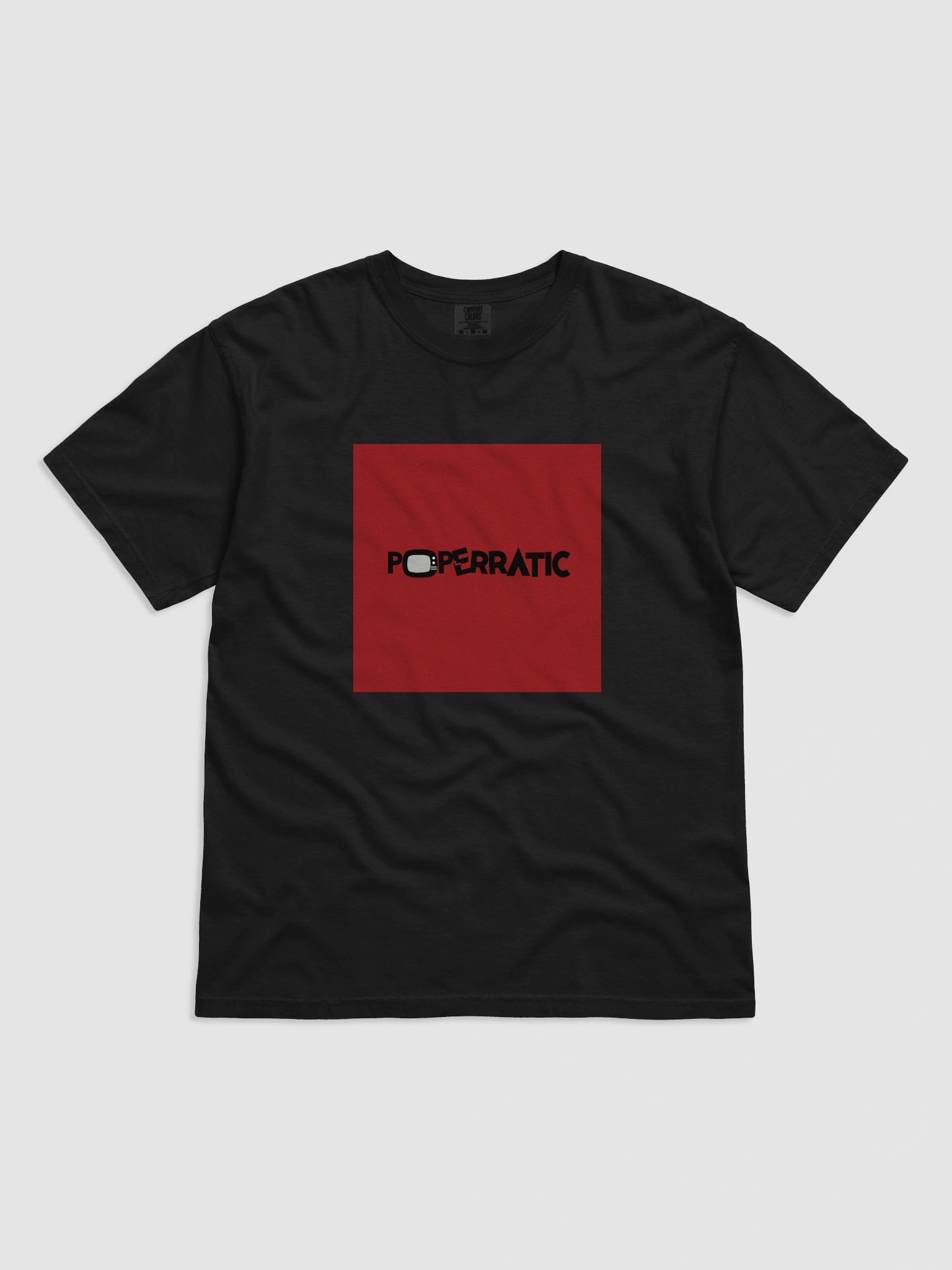 Poperratic Red Logo Tee product image (3)