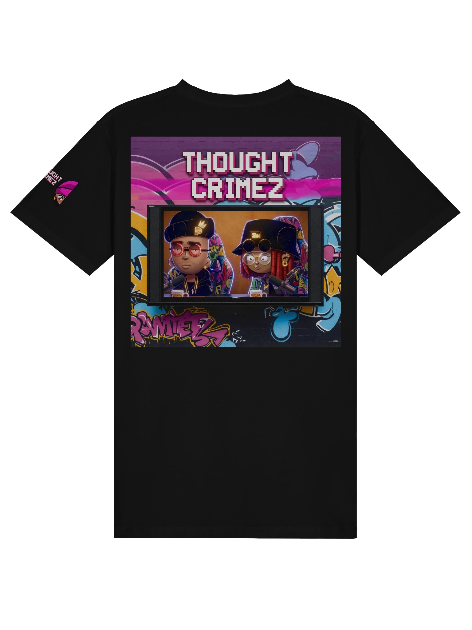 Graffiti Crimez Podcast Tee product image (4)