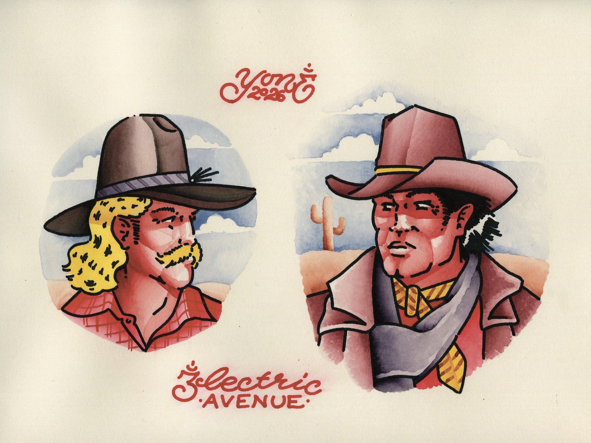 cowboys 11x14 PRINT product image (1)