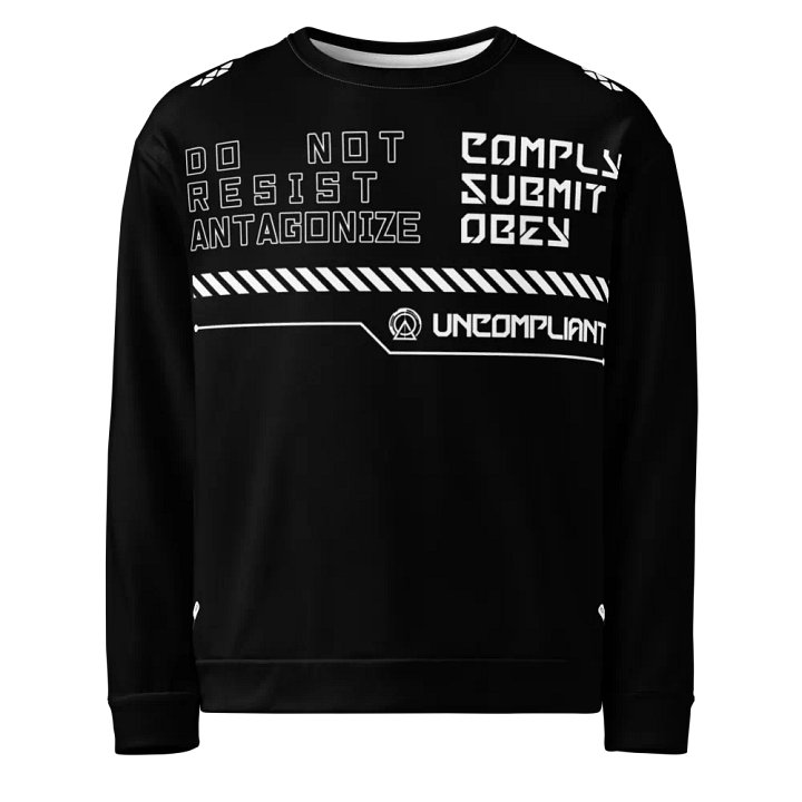 The Statement Sweatshirt - Black product image (2)