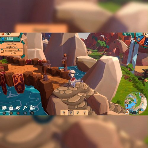 Making money in Amber Isle isn't *just* about making the island look pretty! Build bridges and you'll be able to take a bunch...