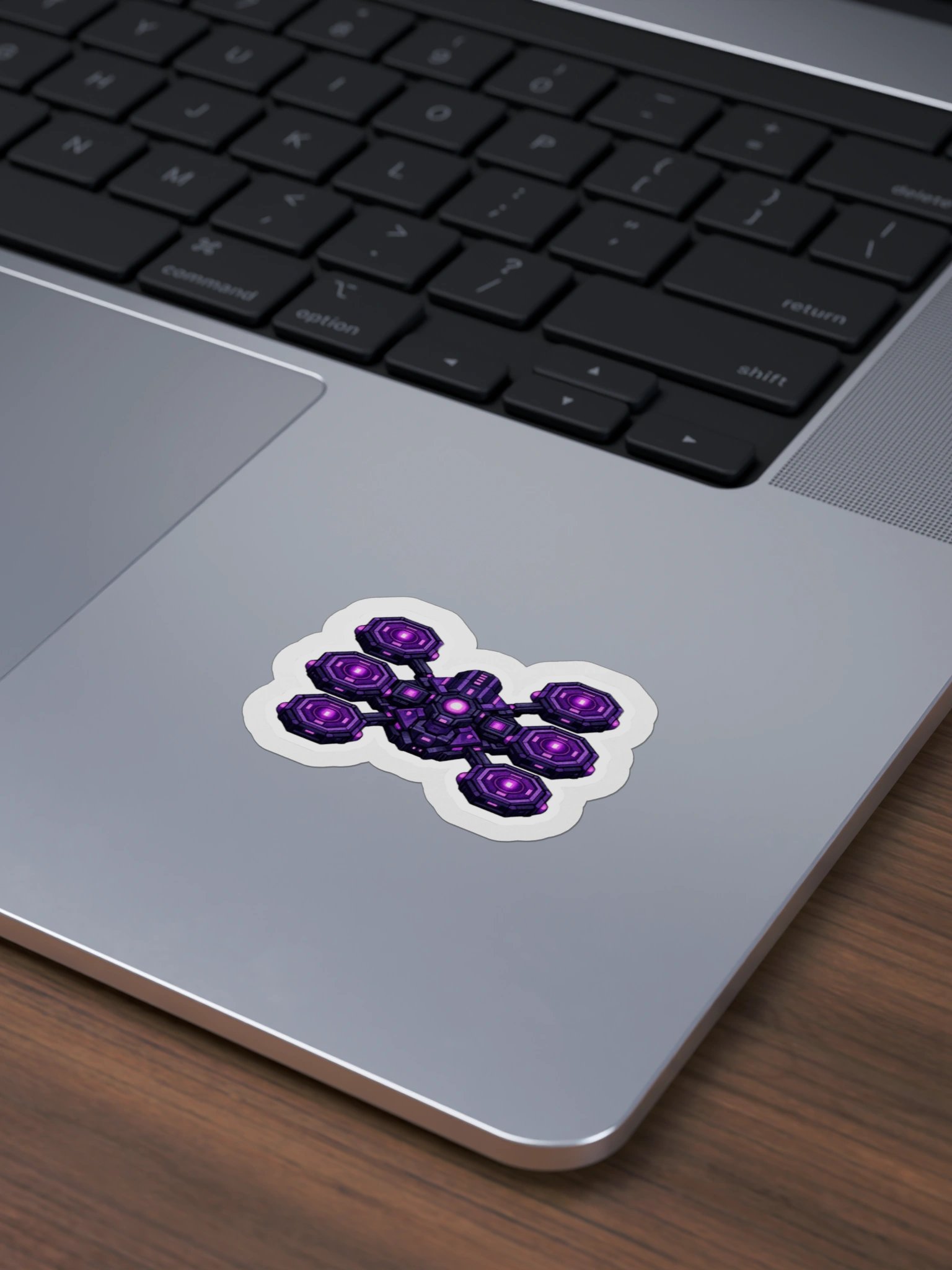 Sector Defense Violet Phantom Die-Cut Sticker product image (1)