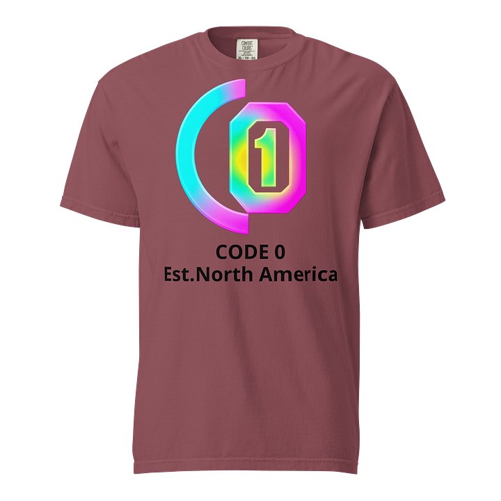 Neon Number 1 Geo Graphic Tee product image (1)