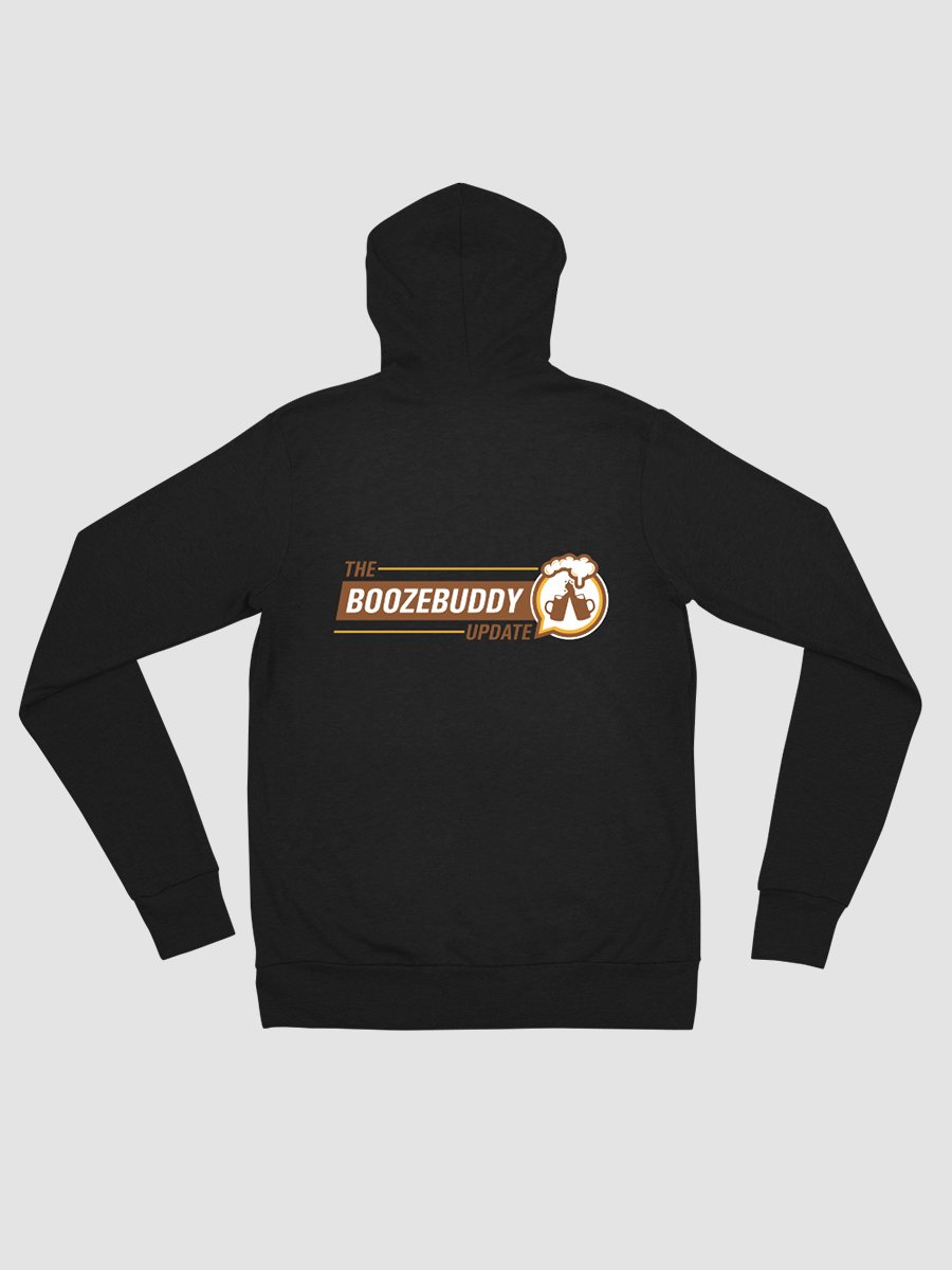 The Boozebuddy Update Lightweight Logo Hoodie product image (2)