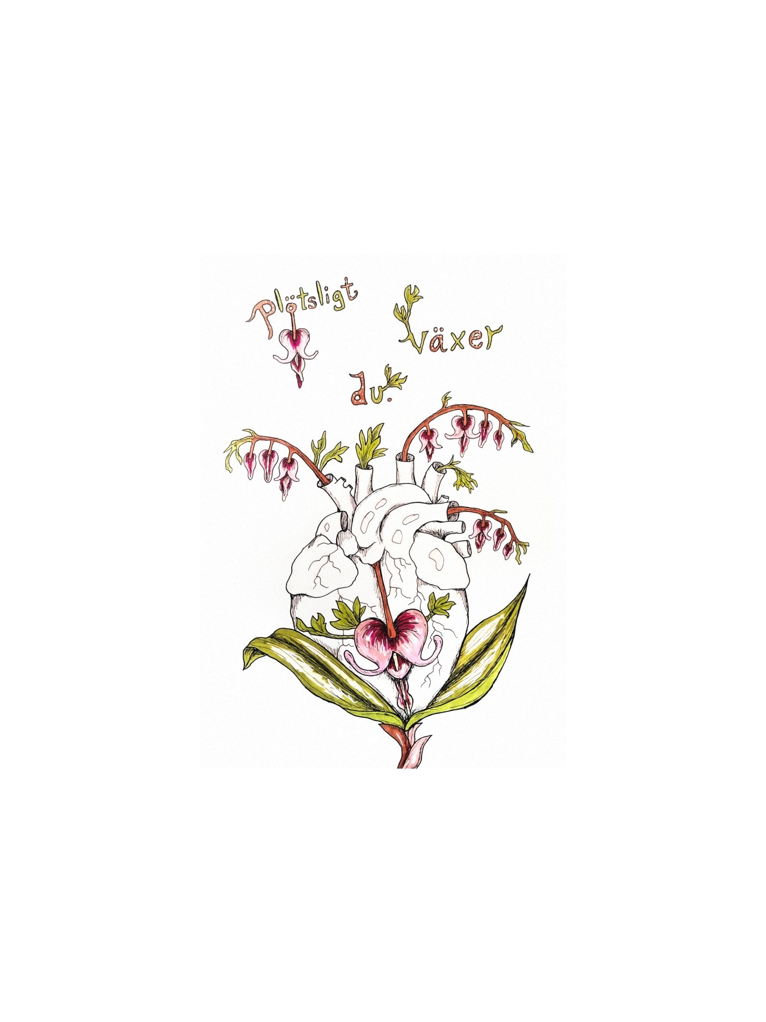 "Bleeding Heart" Matte Poster product image (1)