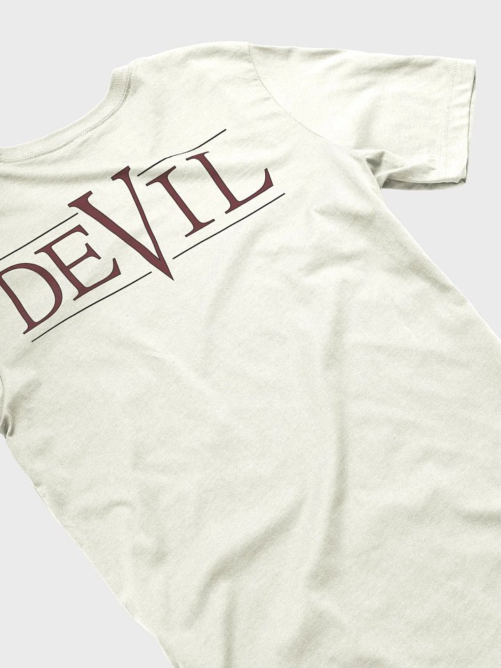 Good Vs Evil - God's In My Heart & The Devil's On My Back - Bella+Canvas Supersoft T-Shirt product image (2)