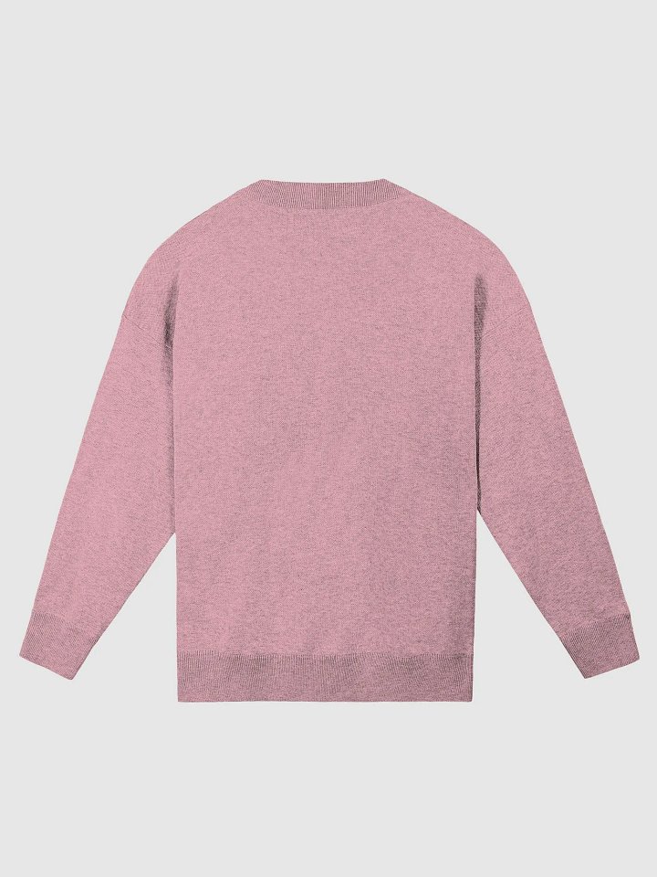 DW, it's diagnosed. (lg. design, maroon and pink) knitwear relaxed crewneck product image (10)