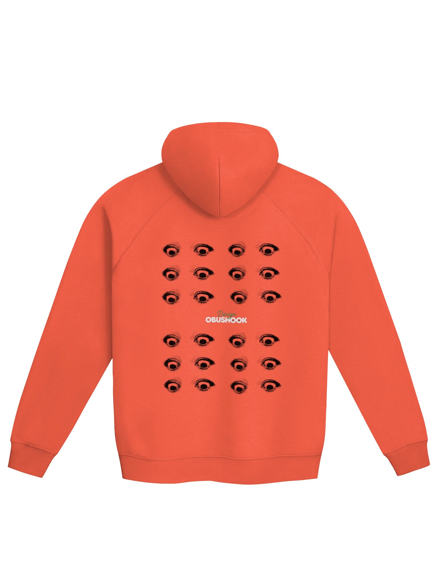 Obushook Unisex Eye Grid Hoodie product image (2)