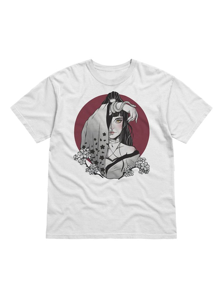 Shadow Bloom T-Shirt (White) product image (2)