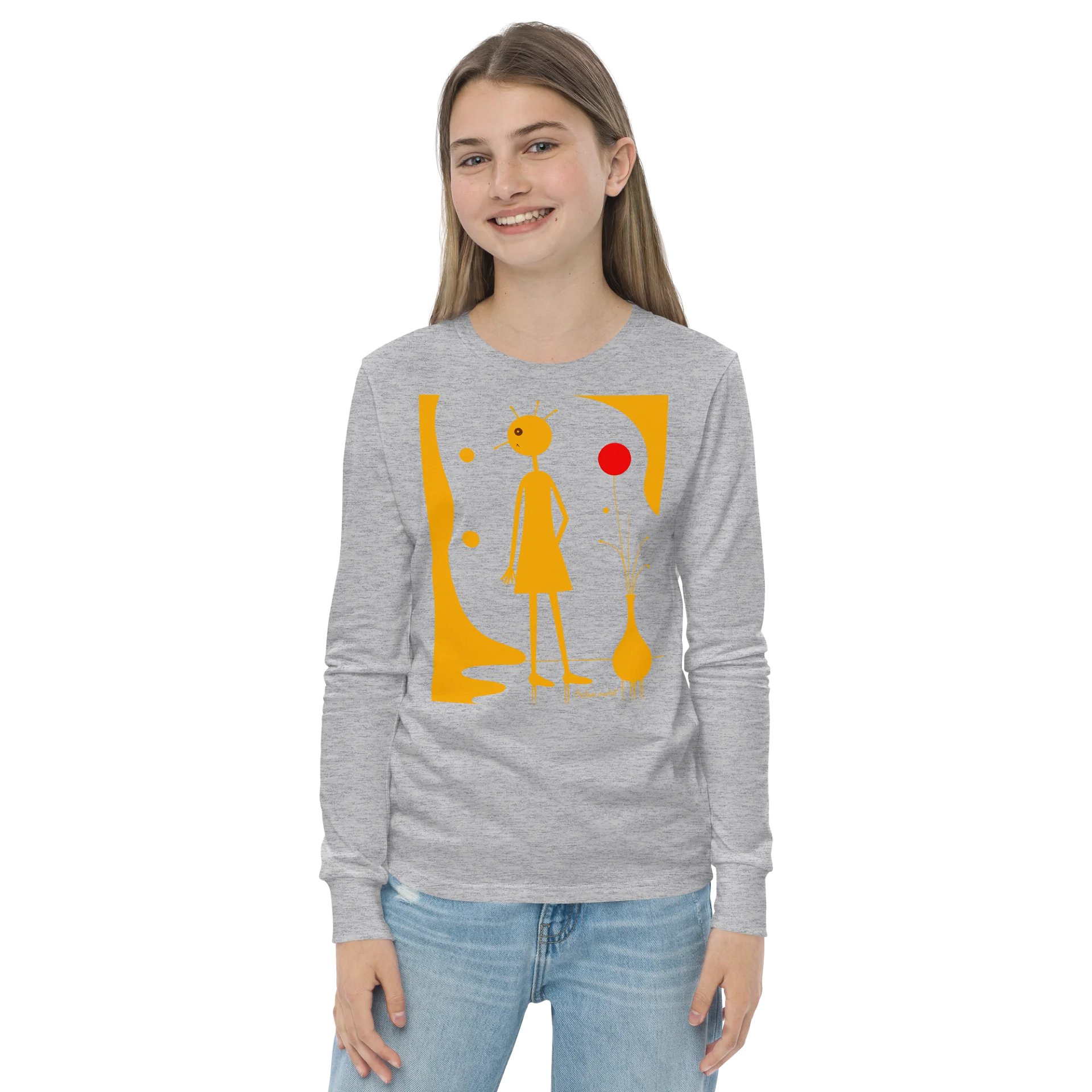 Bella+Canvas Youth Long Sleeve T-Shirt product image (2)