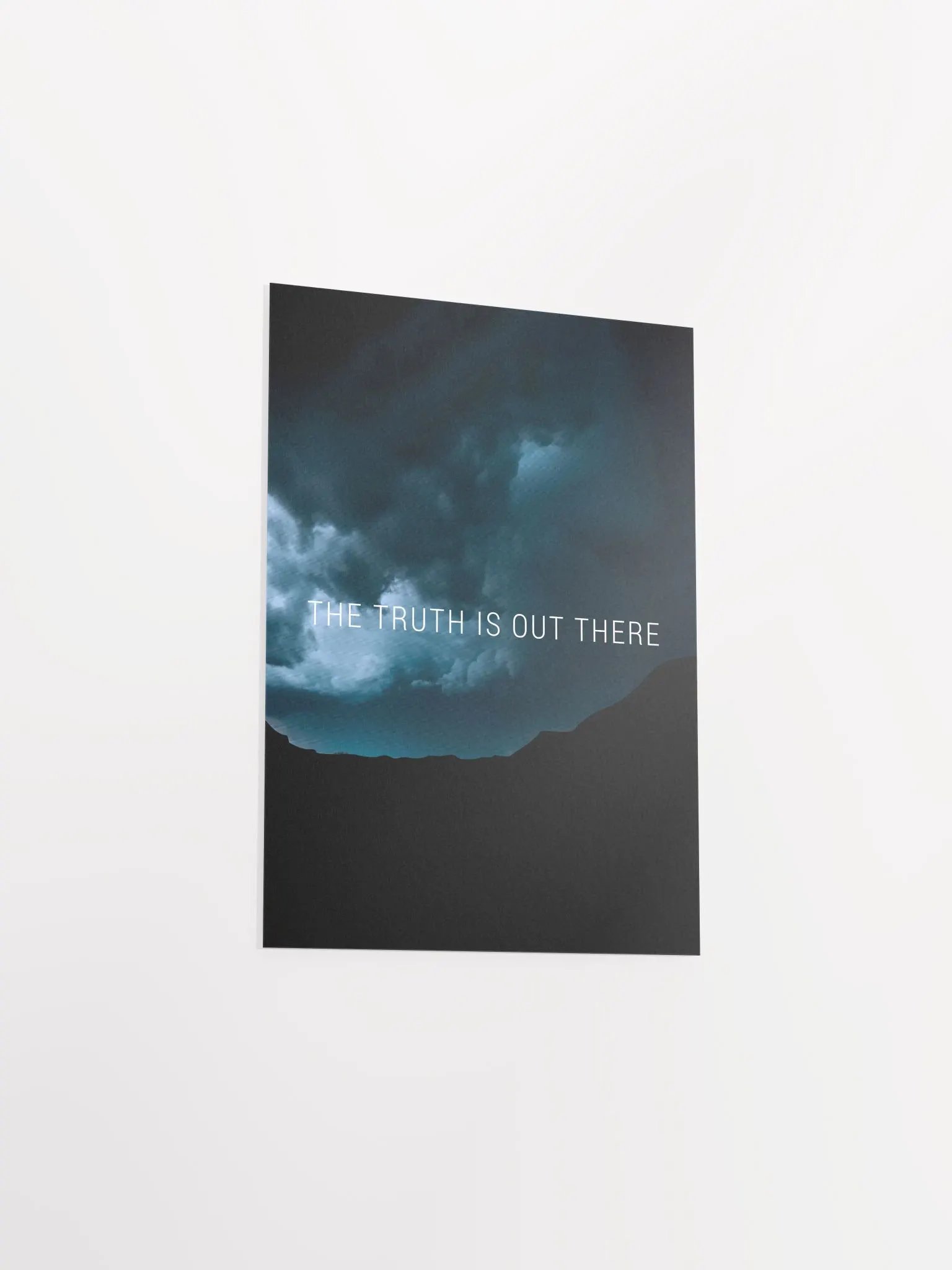 The Truth is Out There S01E01 / The X-Files poster — sci-fi poster, movie poster, space art print product image (12)
