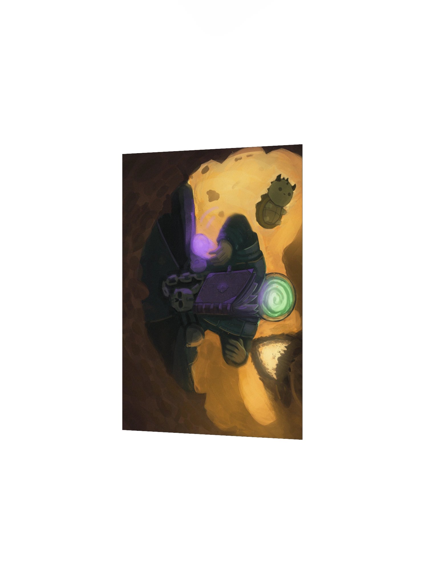 Dragon Fight Matte Art Print product image (3)