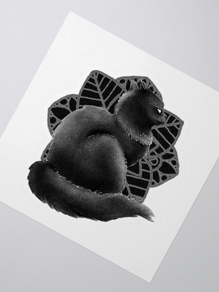 BWFlowerCATSticker product image (2)