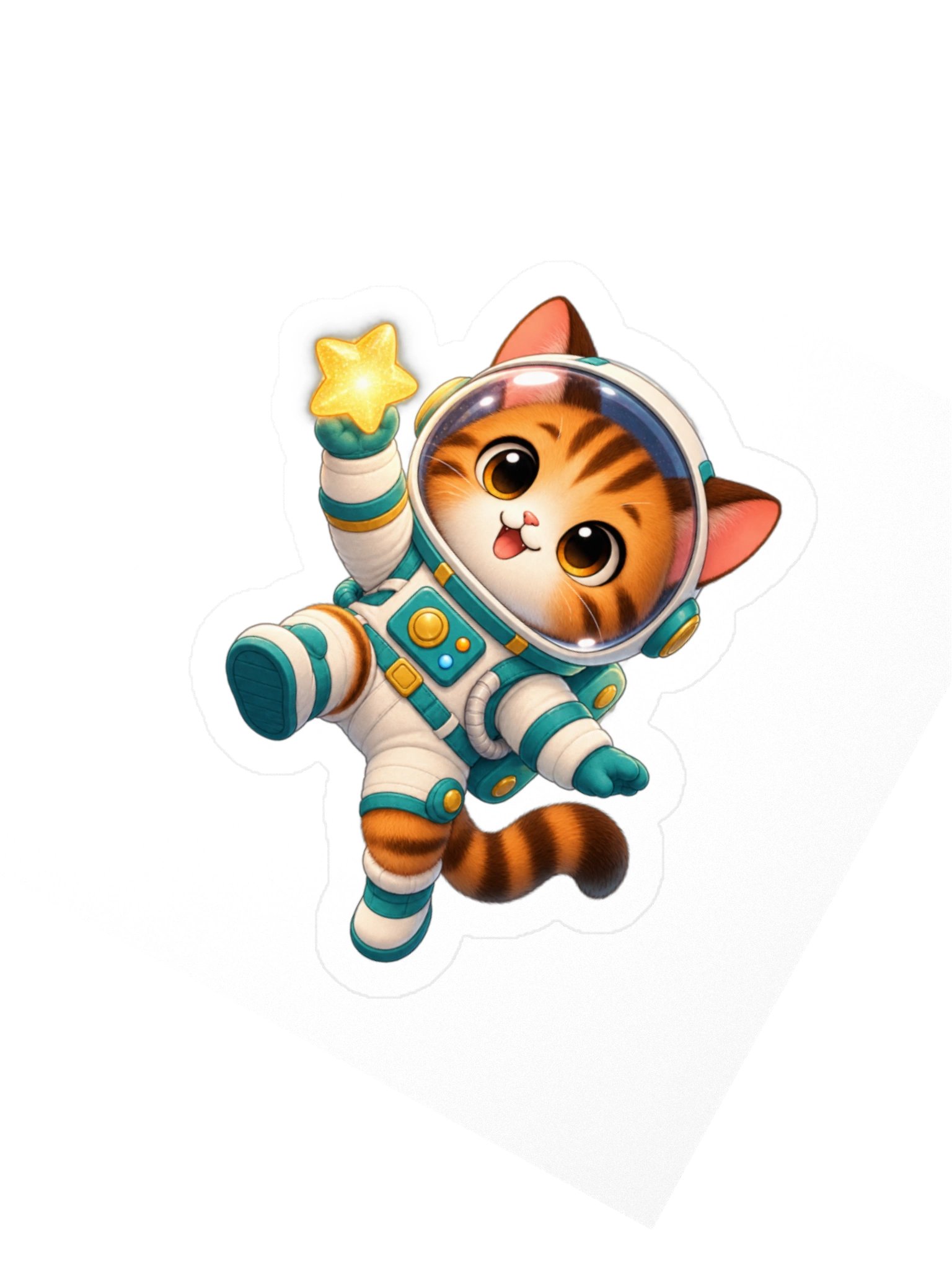 Space Explorer Mochi Sticker product image (4)