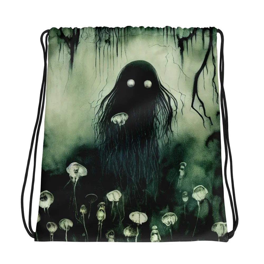 Spectral Strands Drawstring Bag product image (1)