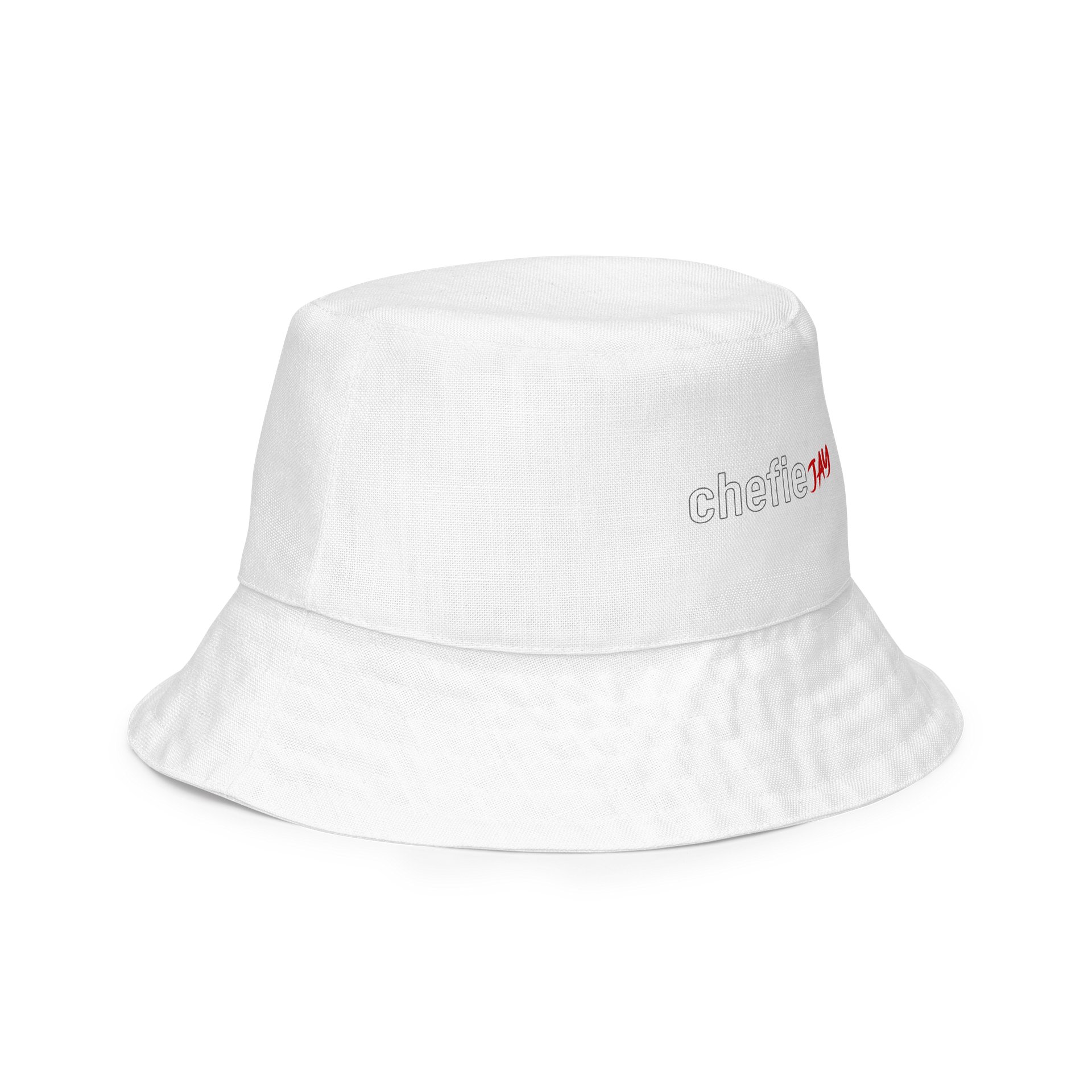 ChefieJay Fisherman Hat 2 White product image (7)