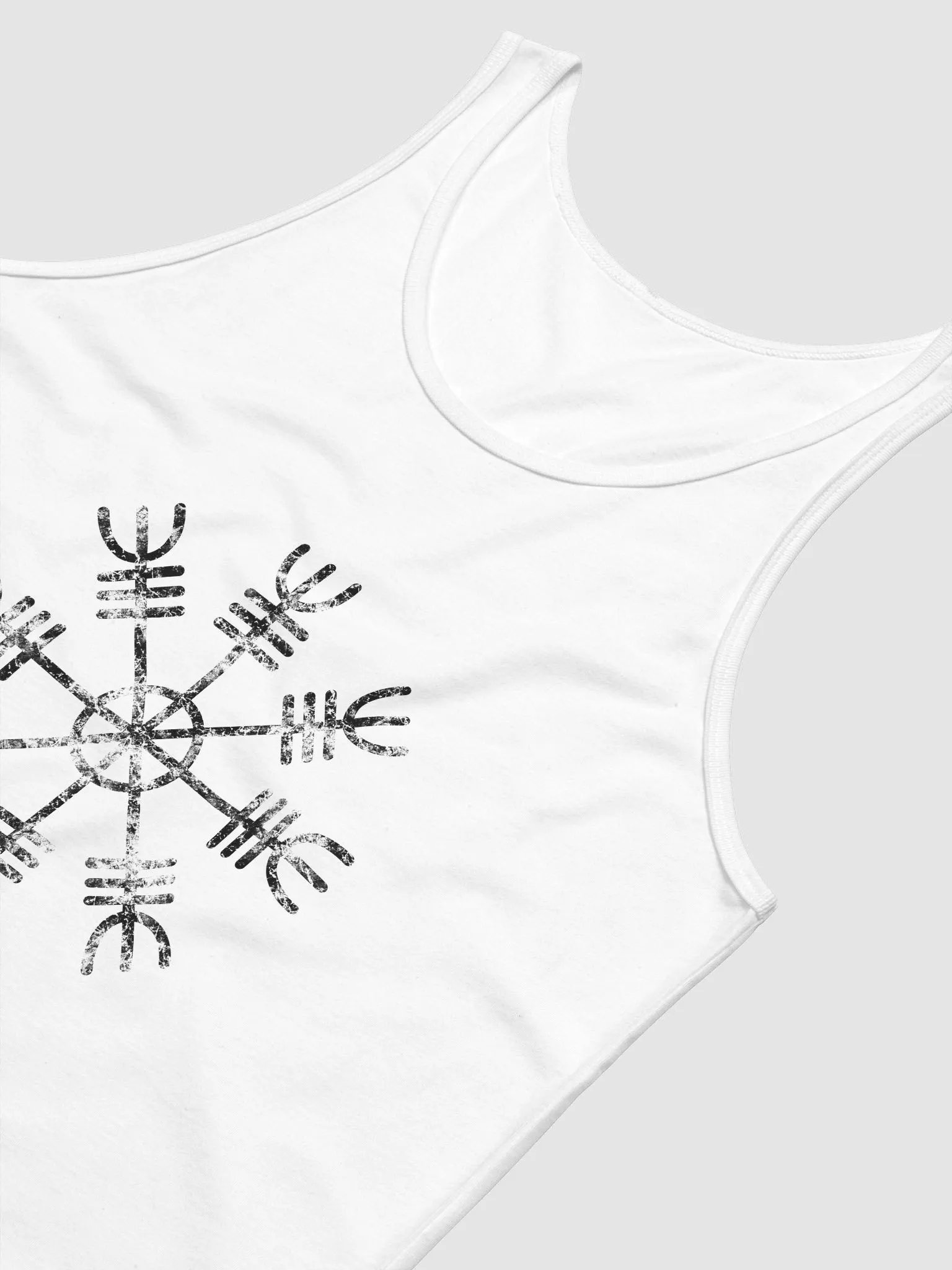 Helm of Awe Men's Tank Top White product image (6)