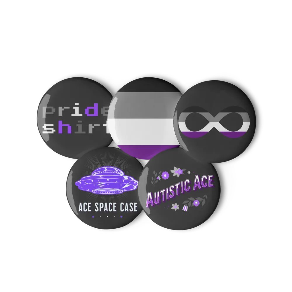 Autistic Ace Pin Set product image (2)