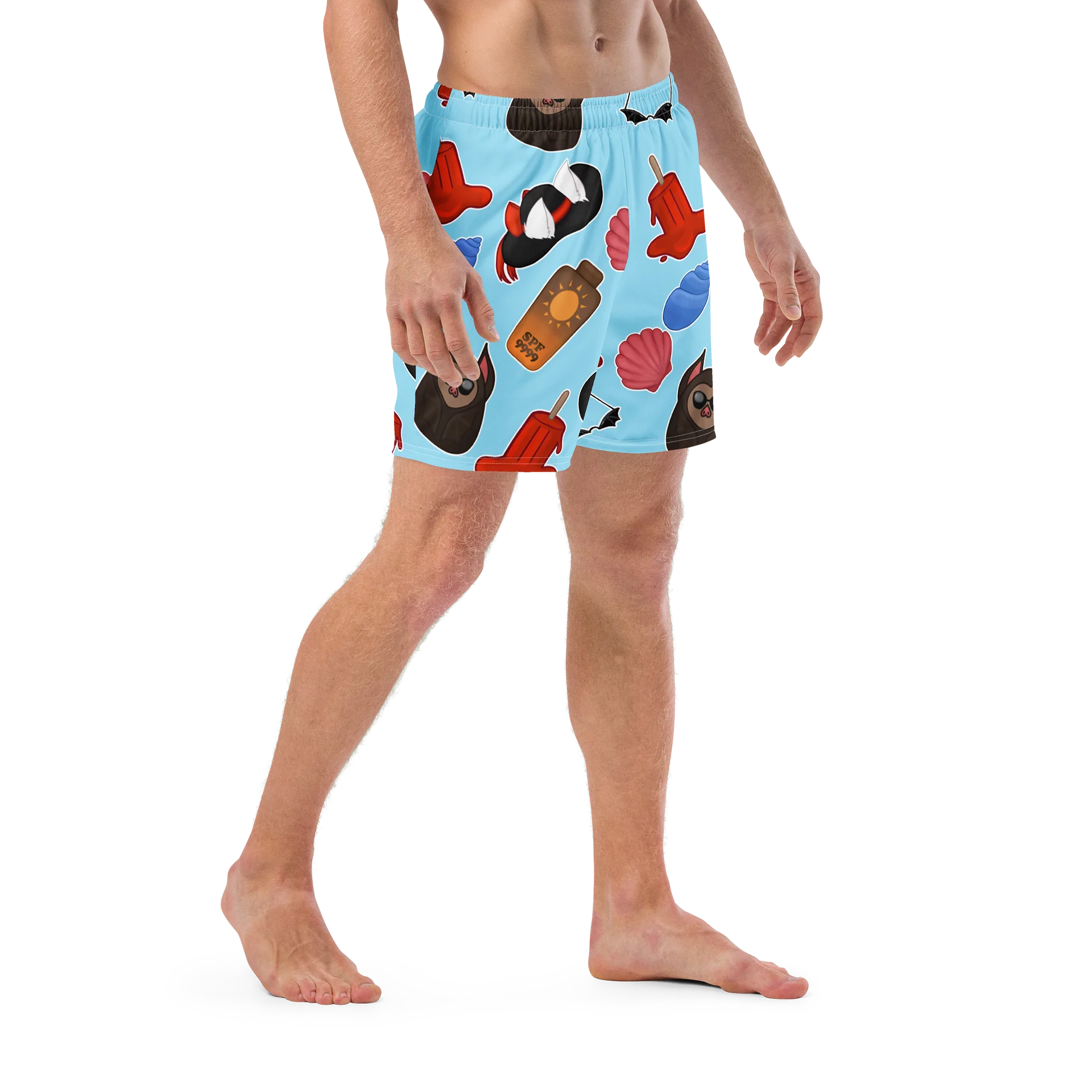 Multi-Print Swim Trunks product image (6)