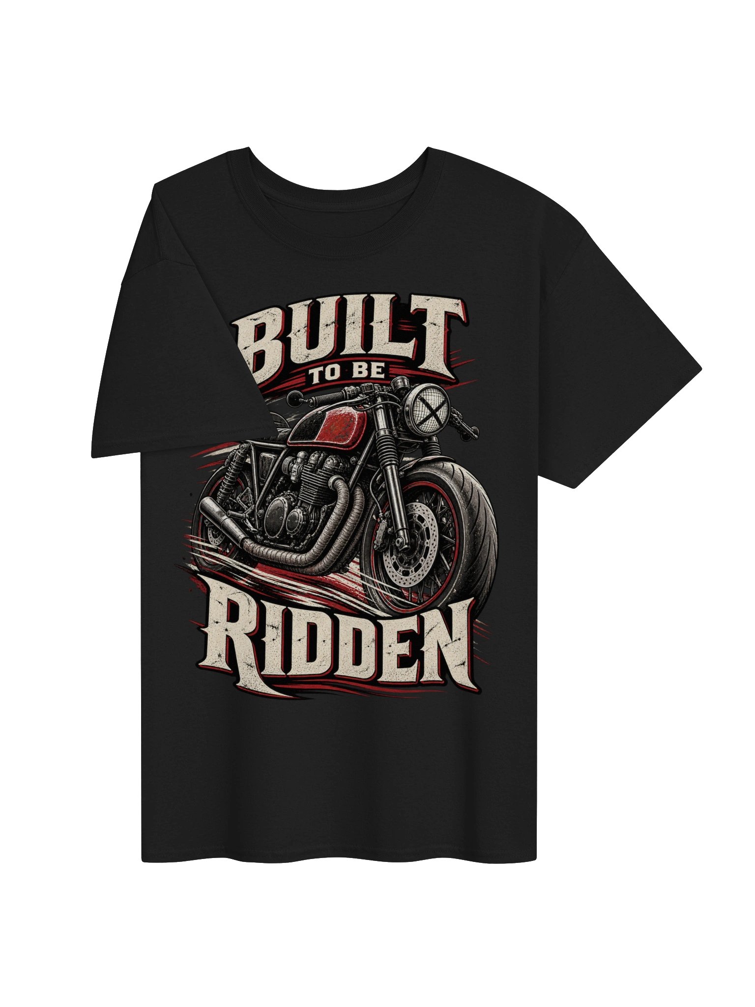 Built to Be Ridden – Vintage Café Racer T-Shirt product image (3)