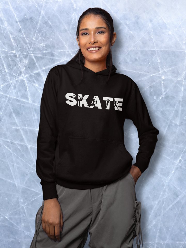 SKATE - black Hoodie product image (1)