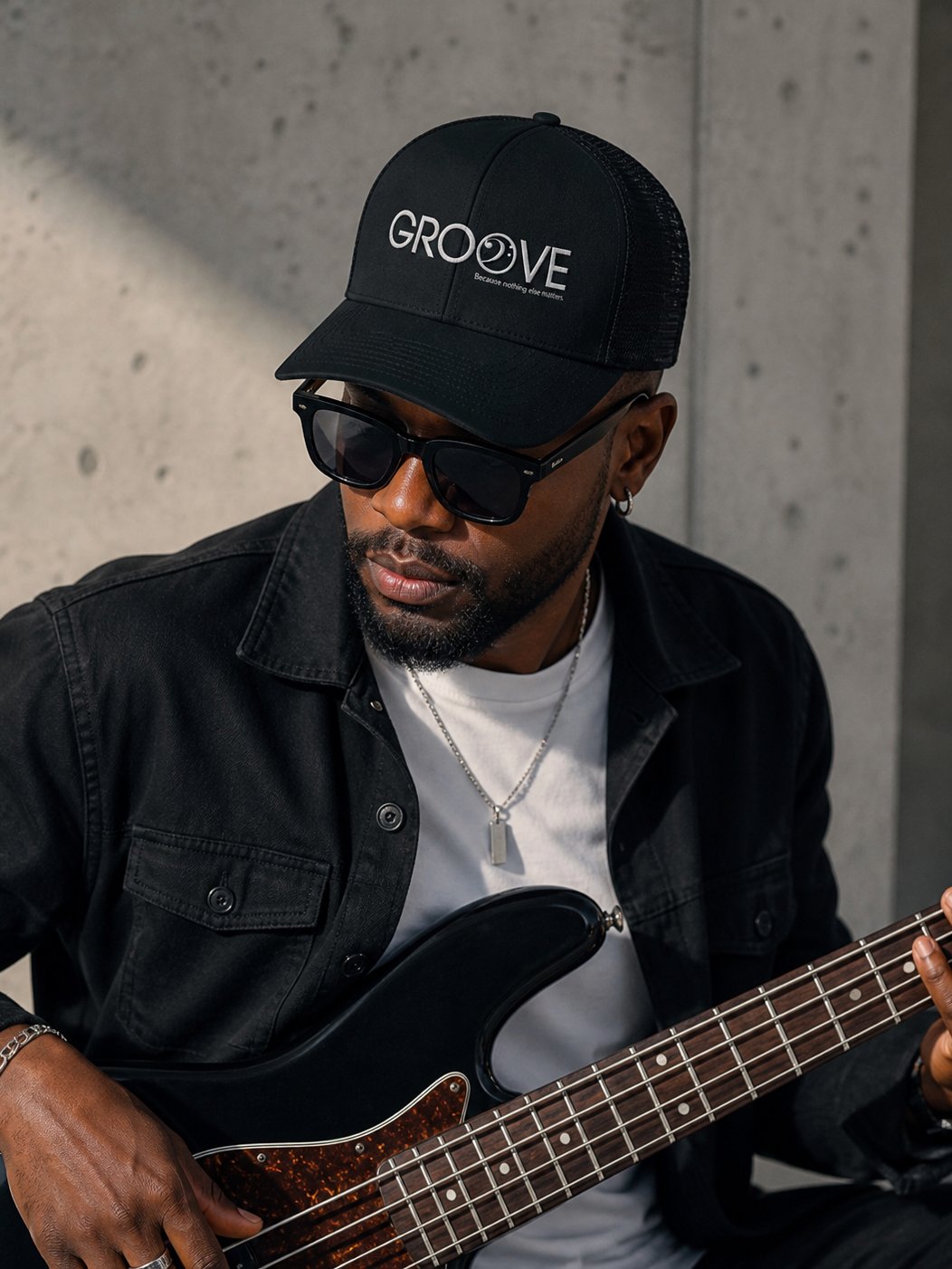 The Original GROOVE Pocket Bassist Trucker Hat product image (5)
