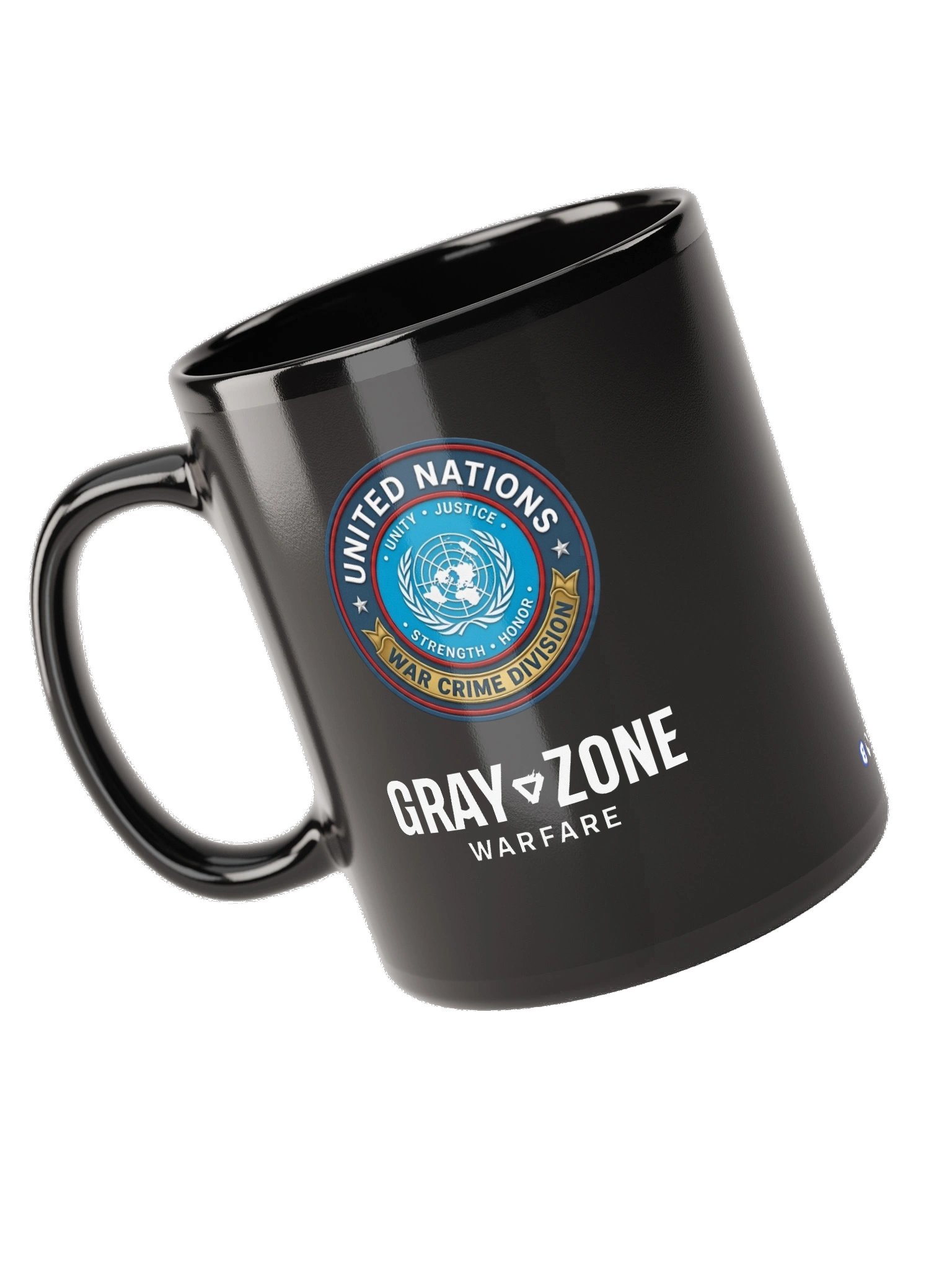 UNWCD/MSS Black Mug - White GZW product image (5)