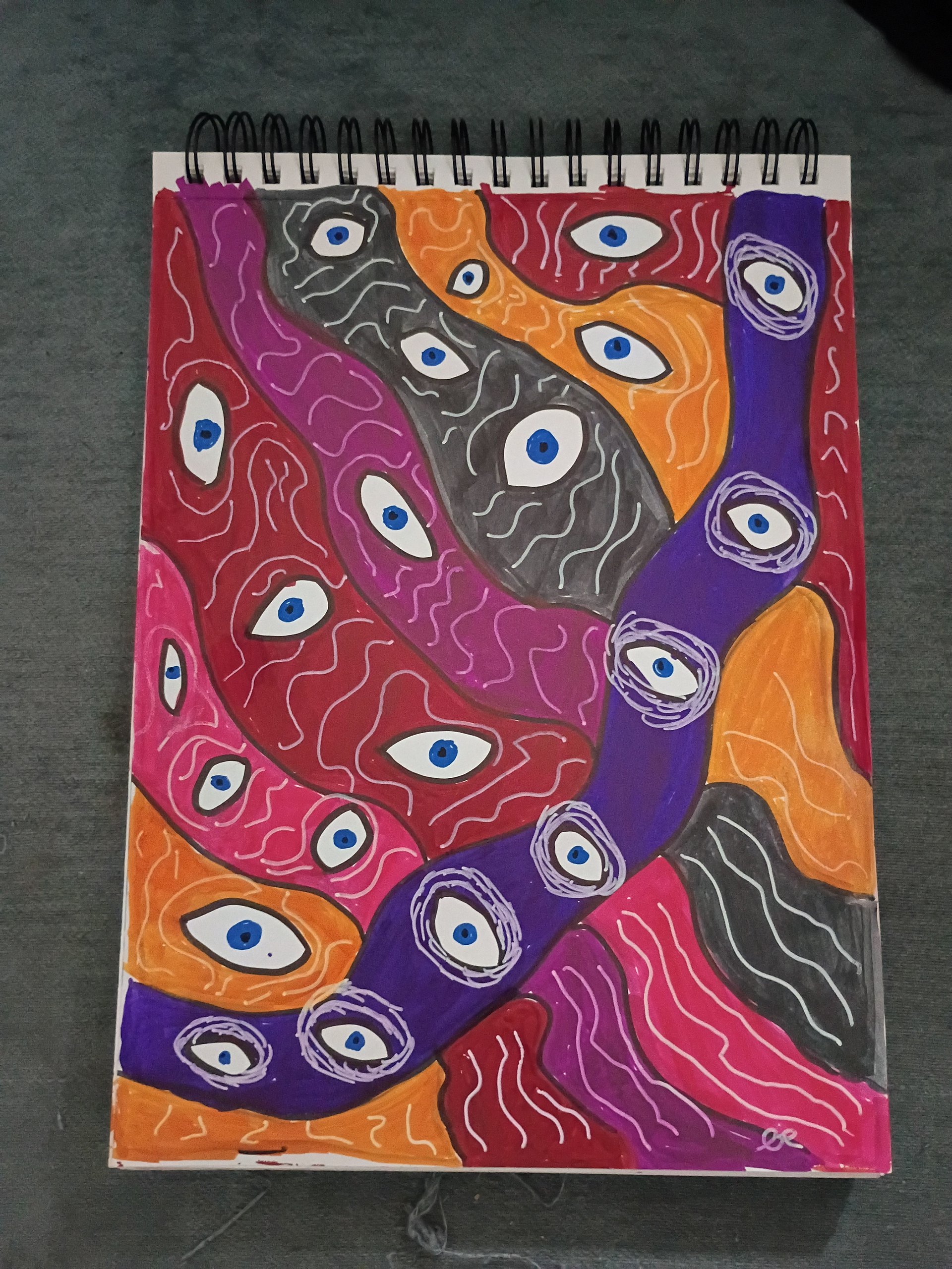 Executive Dysfunction Original Drawing product image (1)
