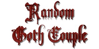 Random Goth Couple