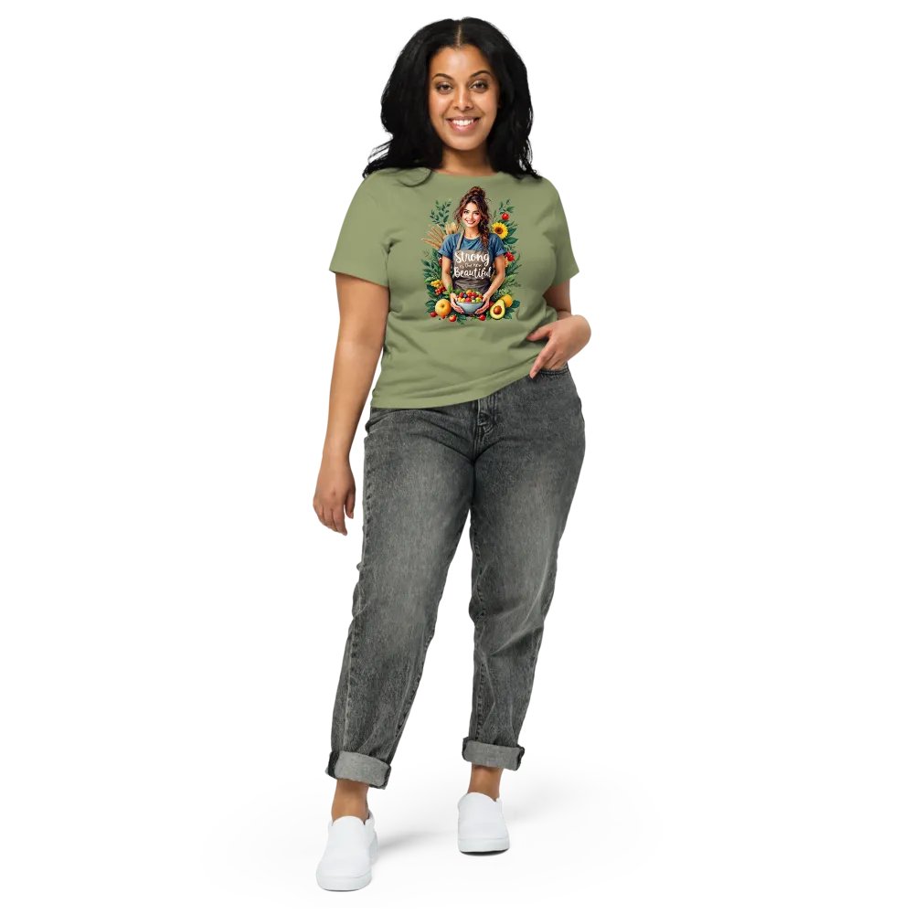 Strong is Beautiful High-Waisted Tee product image (33)