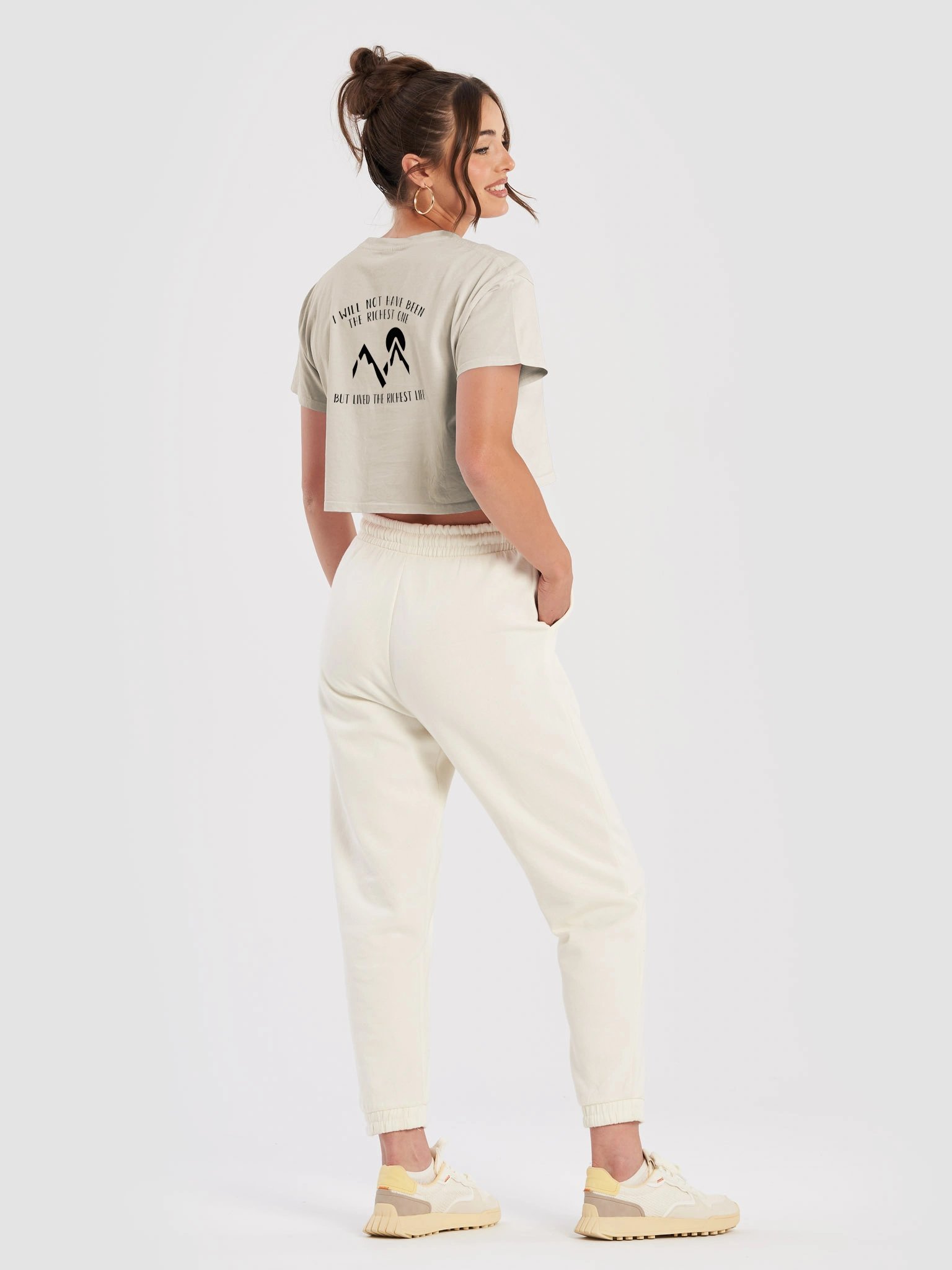 Cropped MAAPS Tee - Black Logo product image (16)