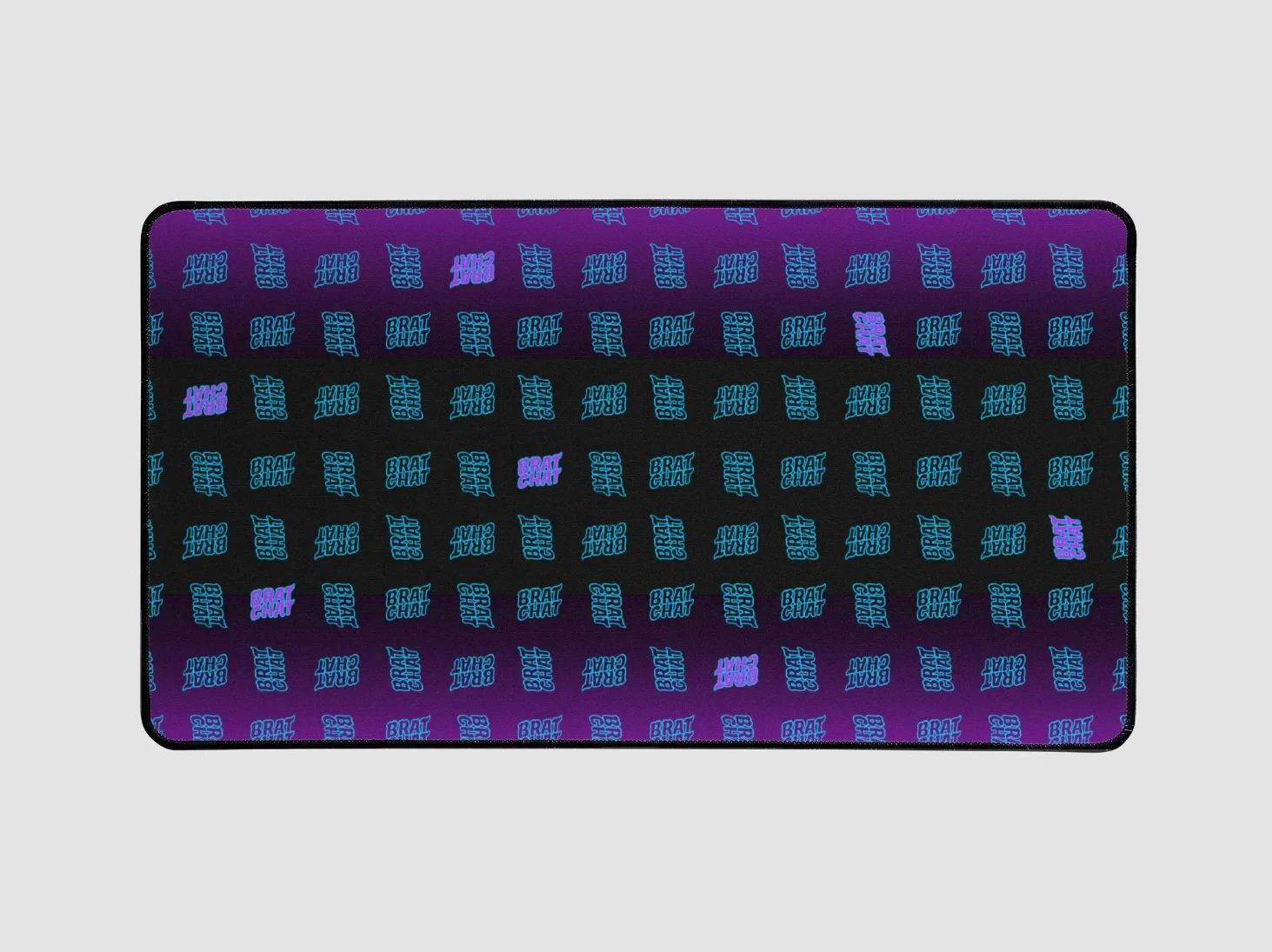 Brat Chat Dark Desk Mat product image (1)