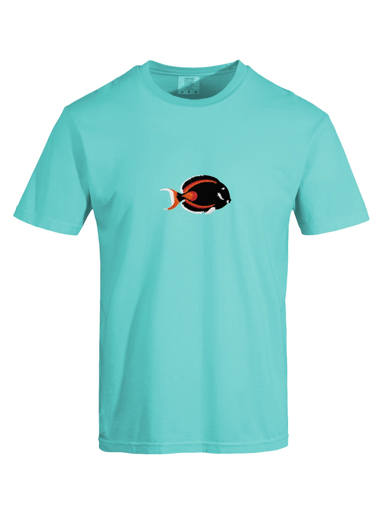 Achilles Tang Premium T-Shirt (Embroidered) for Reef and Marine Aquarium Lovers product image (13)